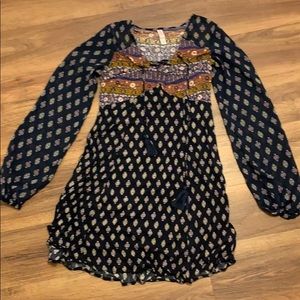 EUC Xhilaration Boho Chic Dress sz XS